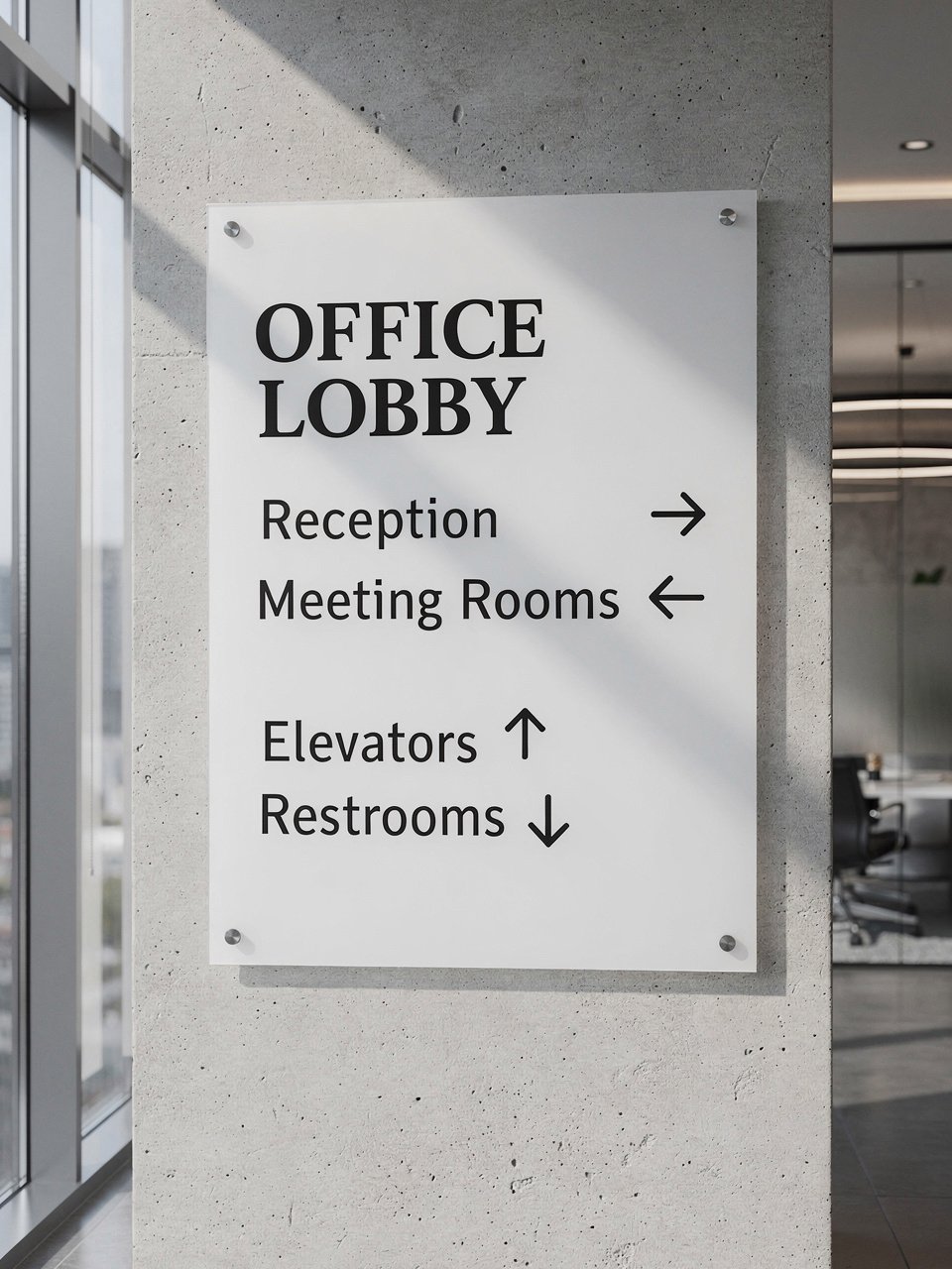 DIRECTIONAL SIGNAGES (9)